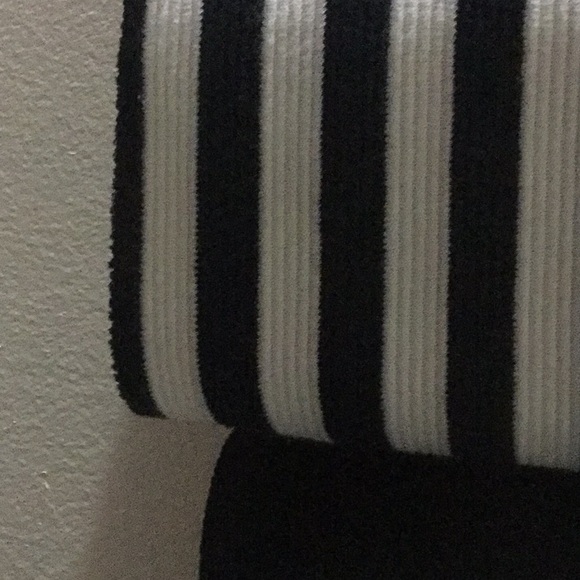 Black and white stripe dress. - Picture 4 of 6